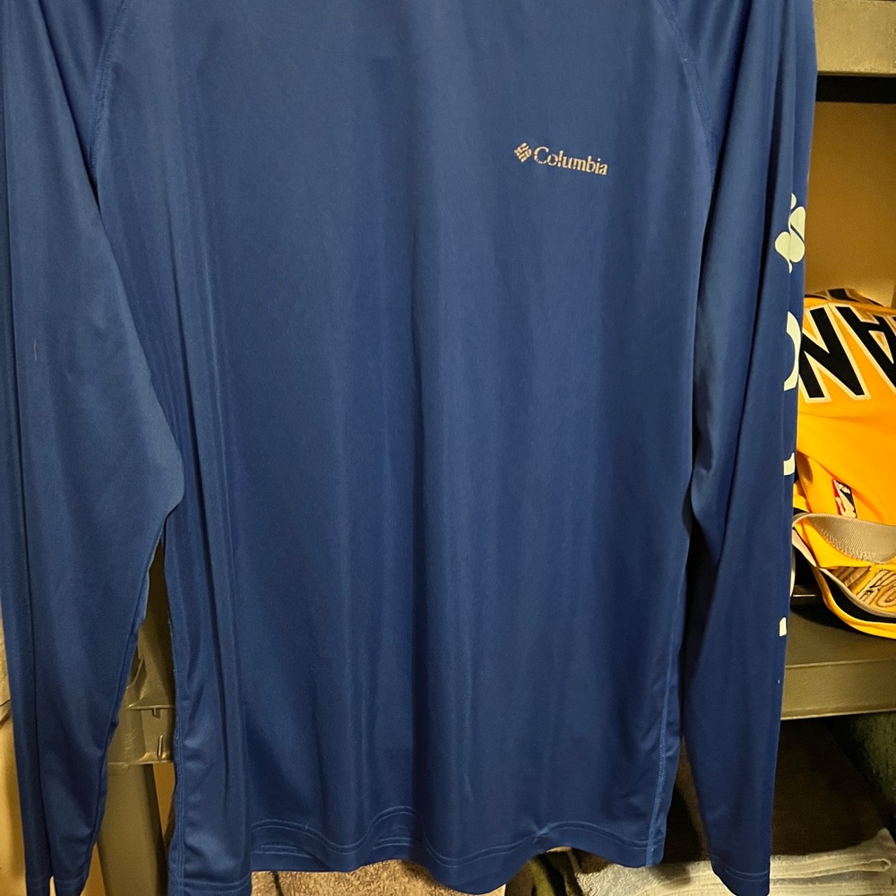 Columbia Blue Long Sleeve Shirt